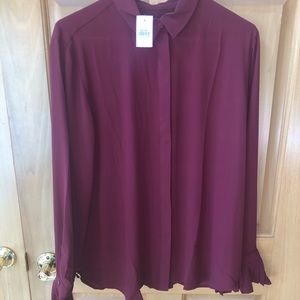 Long sleeve blouse